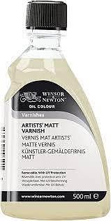 Winsor & Newton - Artists' Matt Varnish - 75 ml / 250 ml / 500 ml